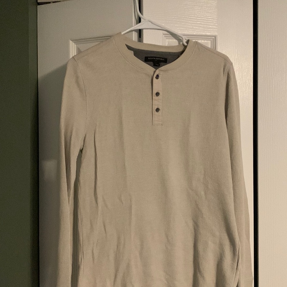 Banana Republic Longsleeve Henley Size:Small